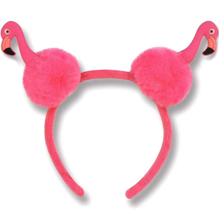 Headband Flamingo Pom-Pom