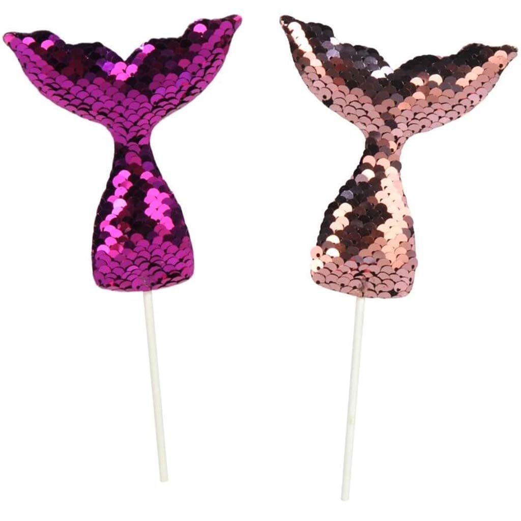 Picks Sequined Mermaid Tail 7in