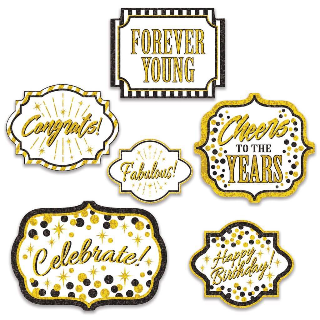 Cut-Outs Forever Young 7in x 12.5in