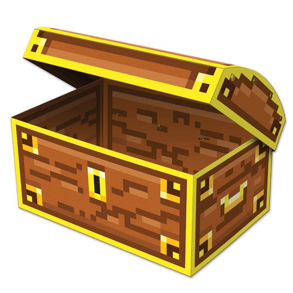 8-Bit Treasure Chest 8in x 5.5in
