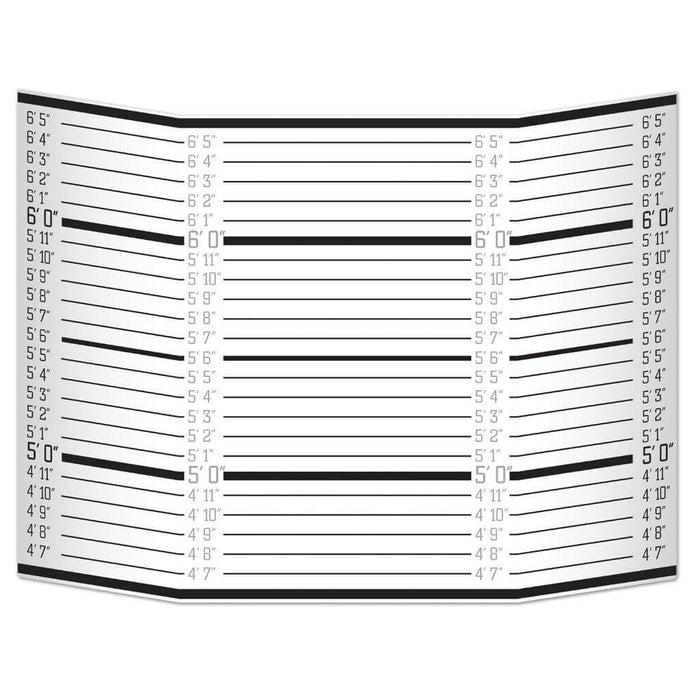 Photo Prop Mug Shot Lineup 3ft 1in x 25in