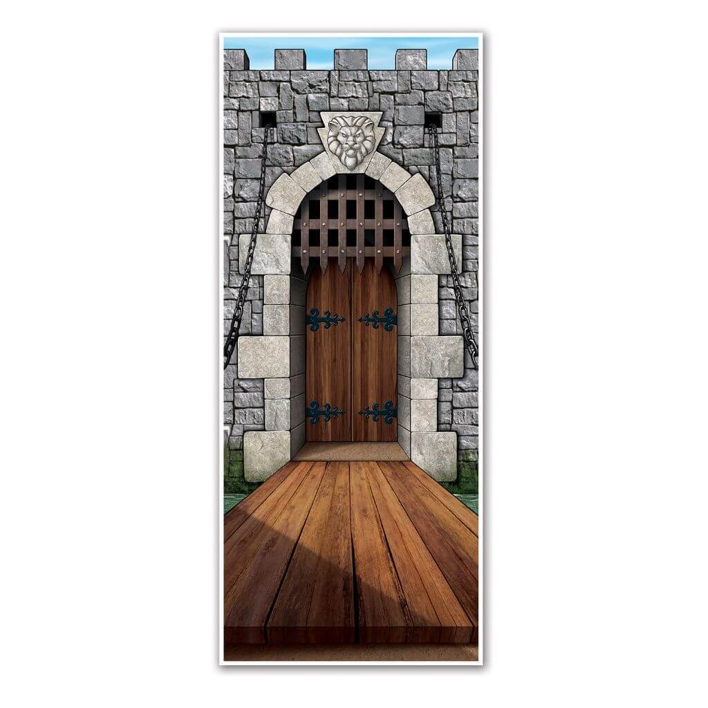 Door Cover Castle 30in x 6ft