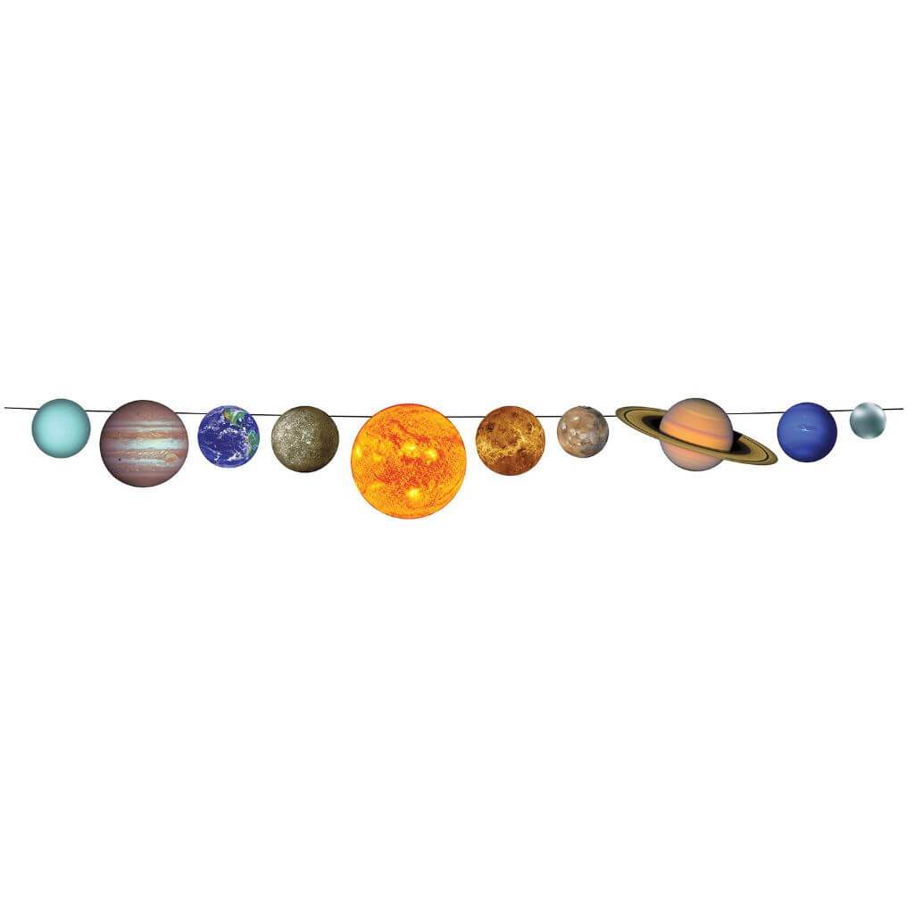 Streamer Solar System Streamer 9in x 8ft