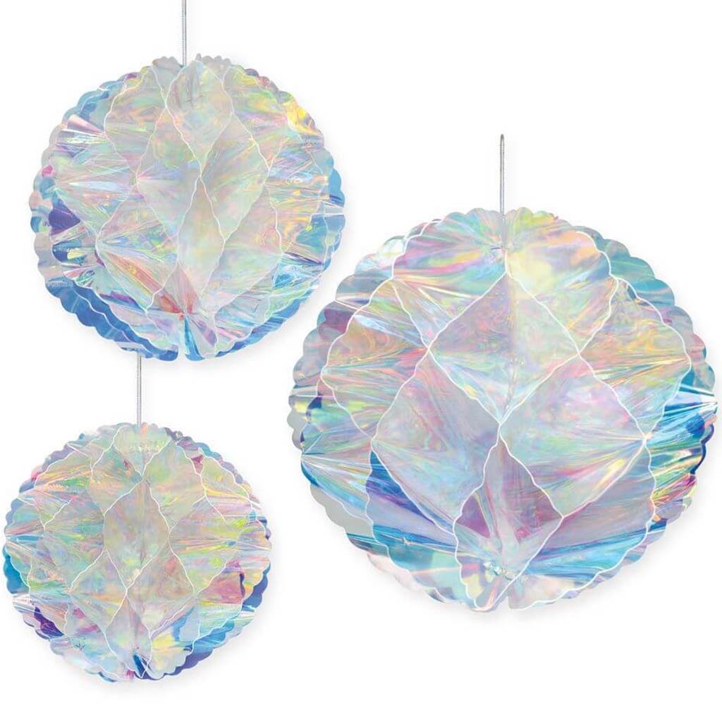 Iridescent Balls Honeycomb