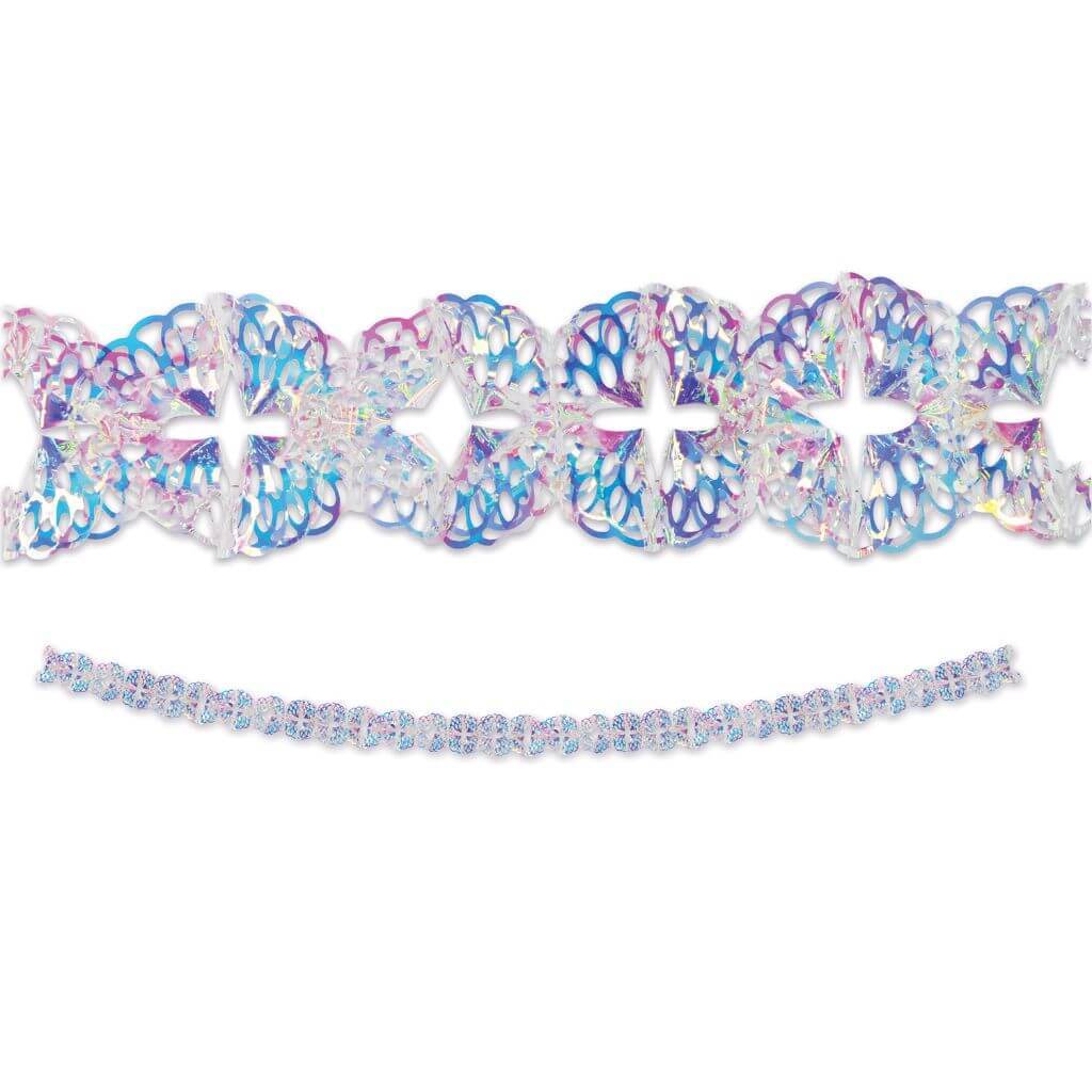 Iridescent Garland 5in x 12ft