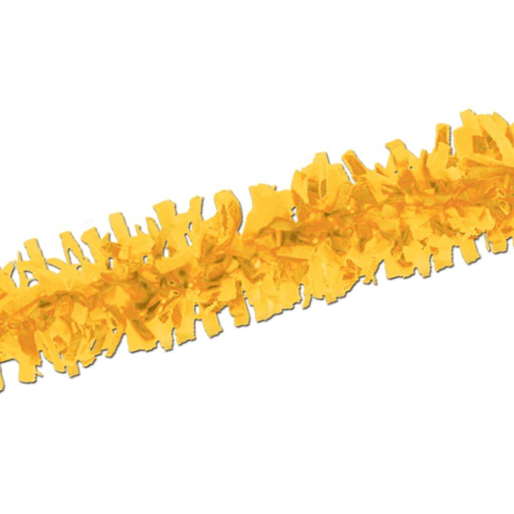 Tissue Festooning 25ft Golden Yellow