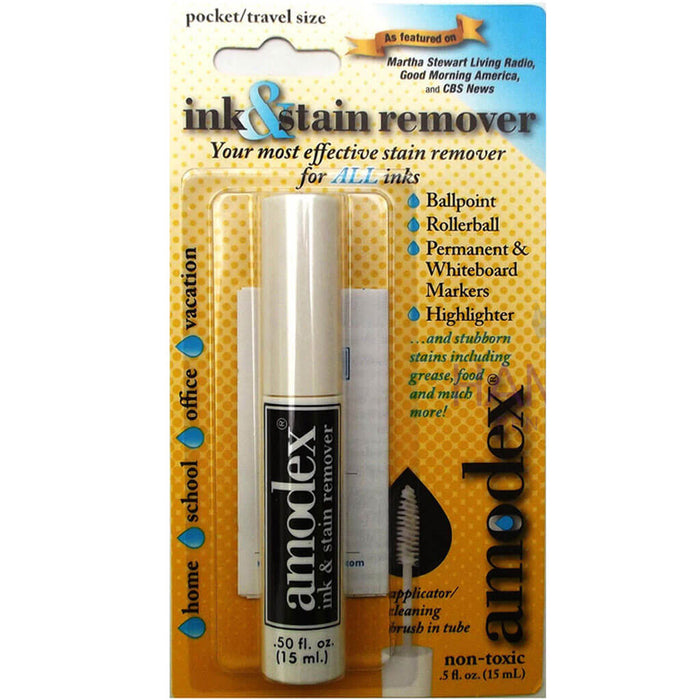 Amodex Ink & Stain Remover .5 Card