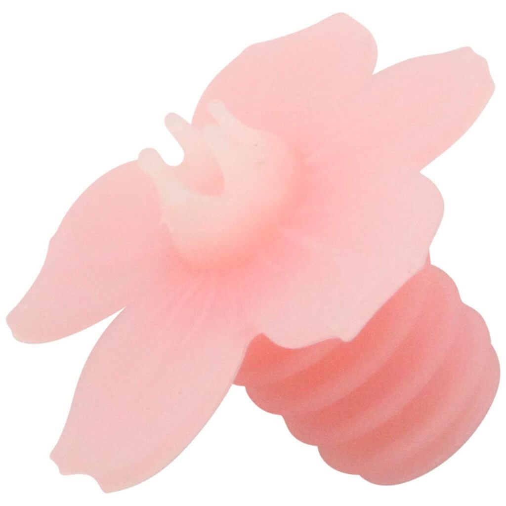 Cherry Blossom Bottle Stopper Pink