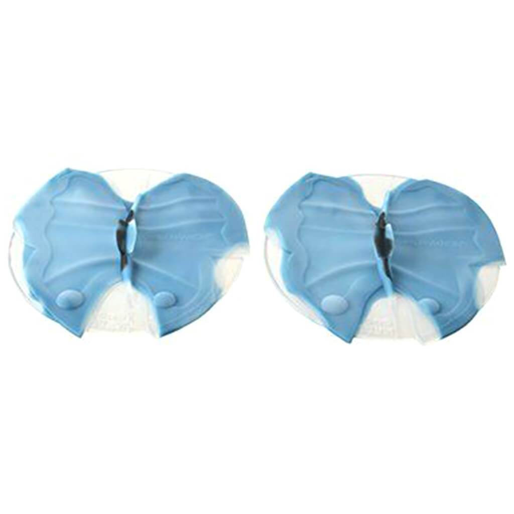 Butterfly Drink Covers Blue