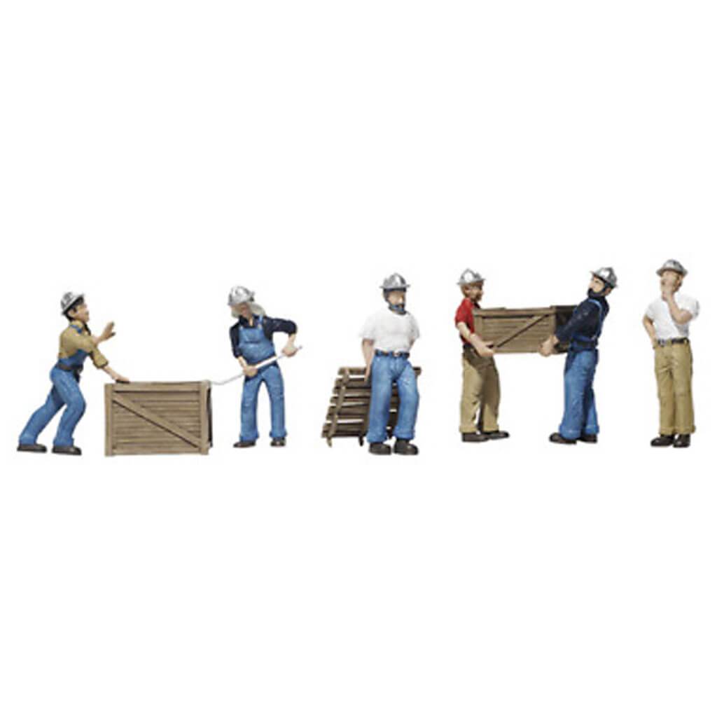 Dock Workers - HO Scale