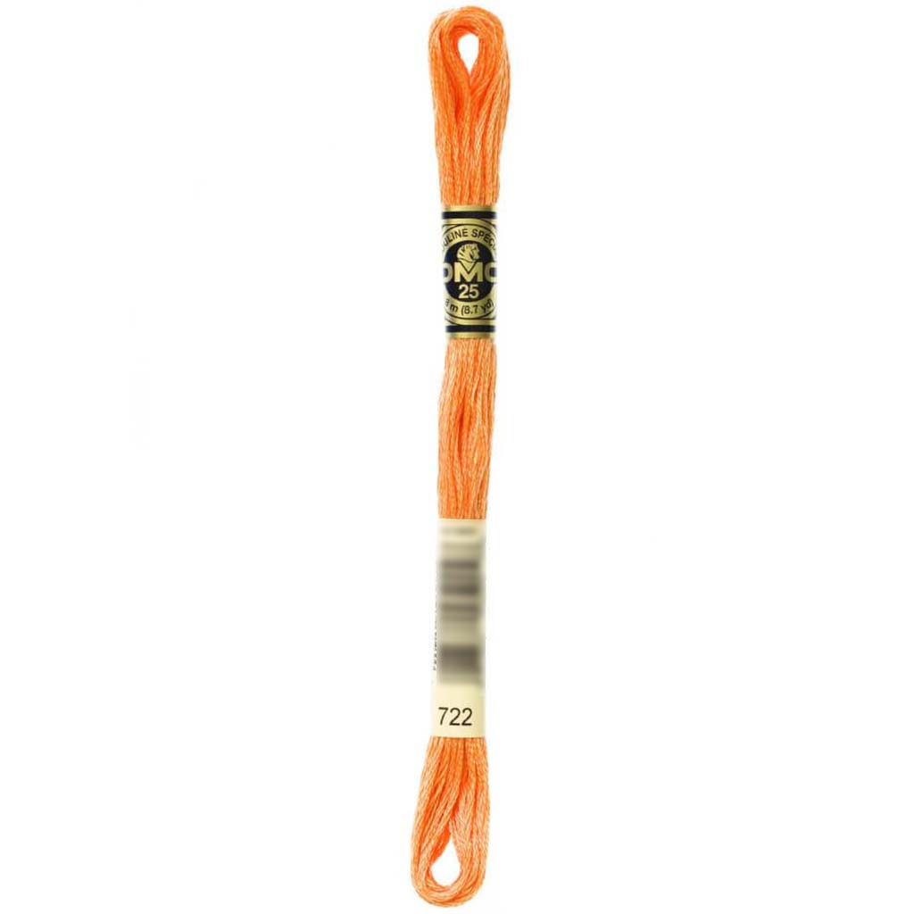 Dmc Floss Light Orange Spice Orange 