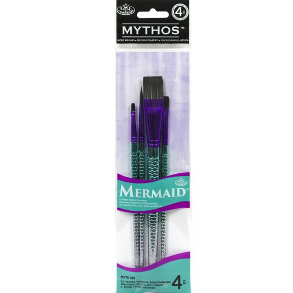 Mythos Mermaid Watercolor Brush 4pcs