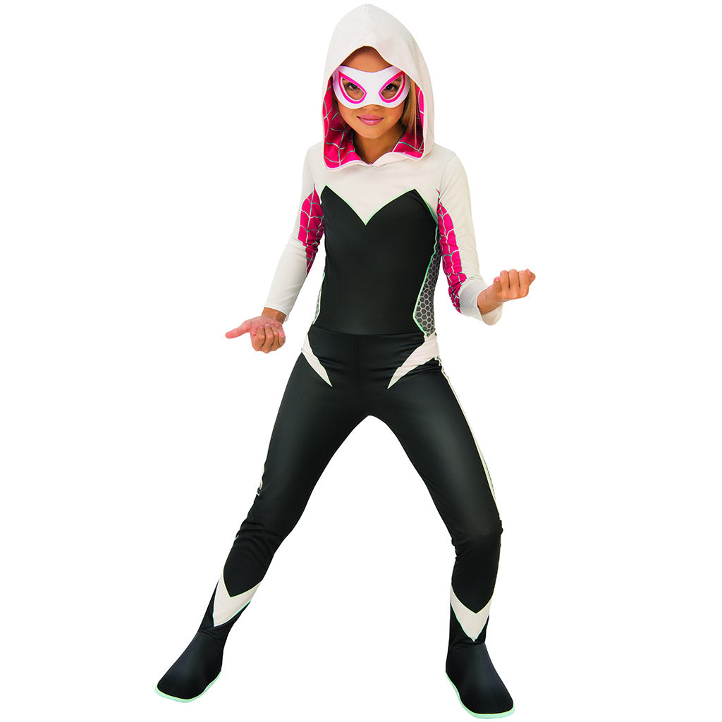 Spider-Man Spider-Gwen Ghost Spider Girls Cosplay Hooded, 53% OFF