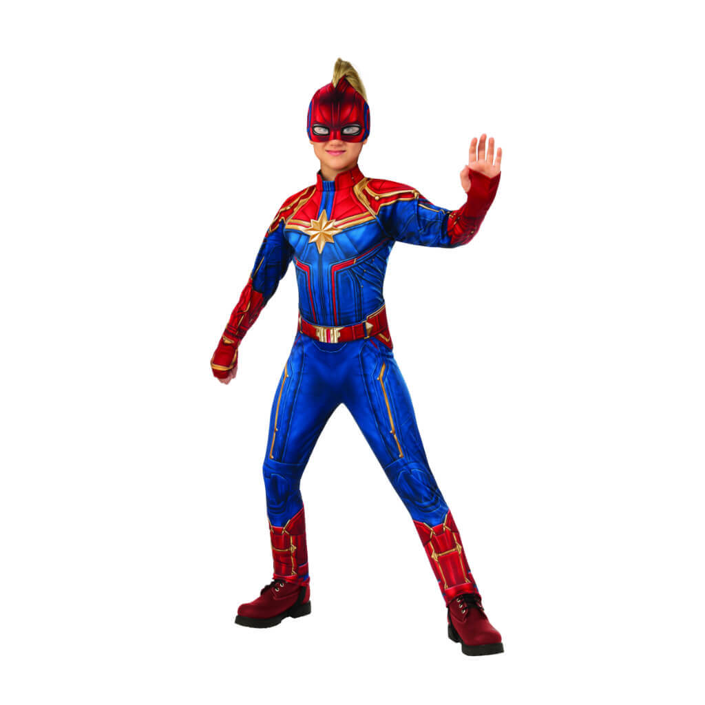 Captain Marvel Hero Suit Deluxe Costume