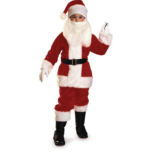 Plush Santa Boy Suit