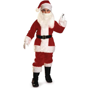 Plush Santa Boy Suit