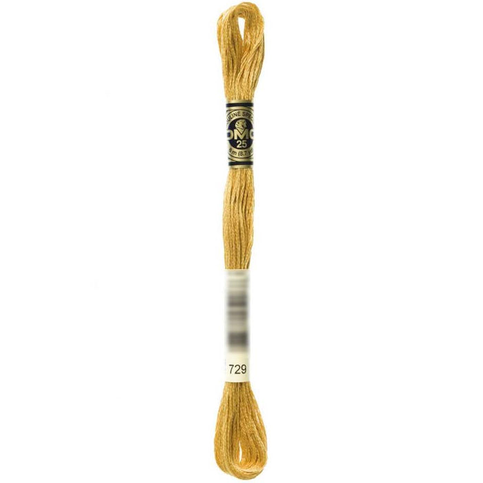 Dmc Floss Medium Old Gold Gold 