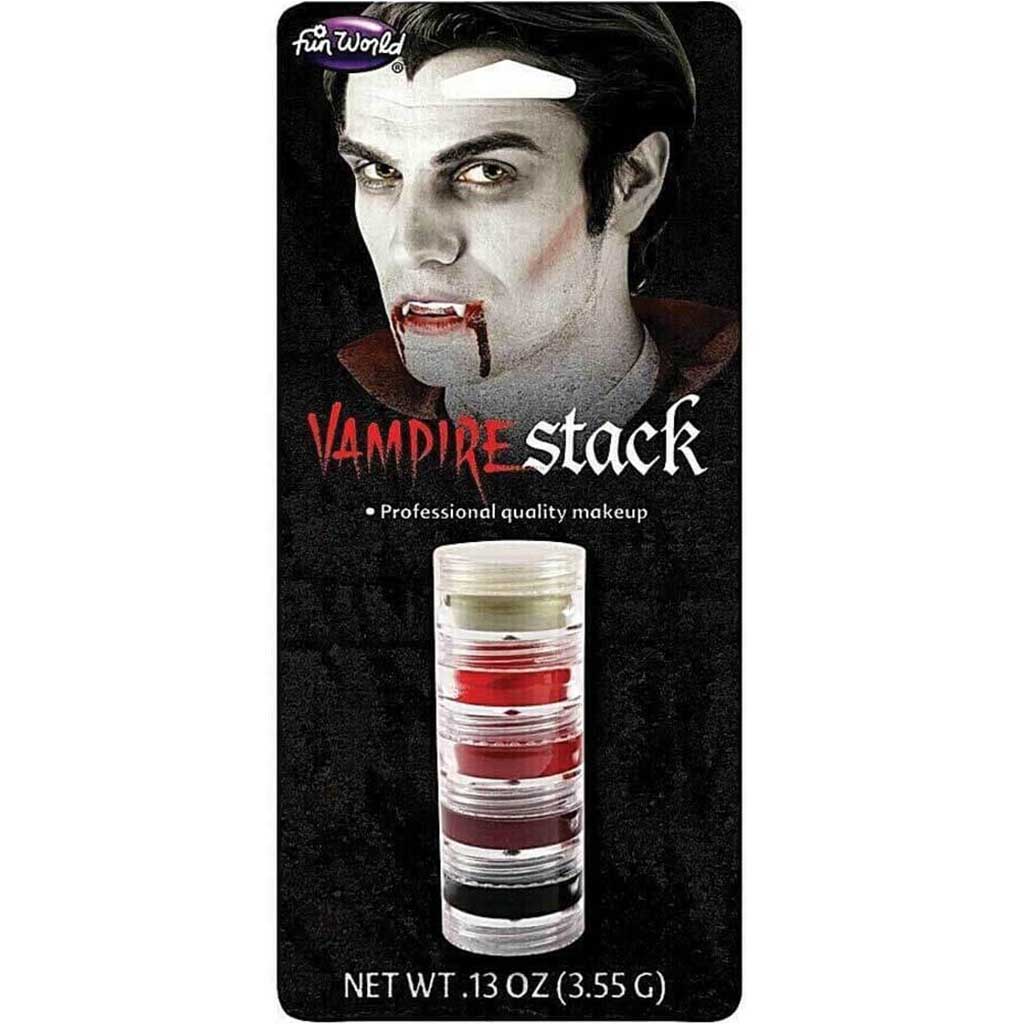 Vampire Character Makeup Stacks