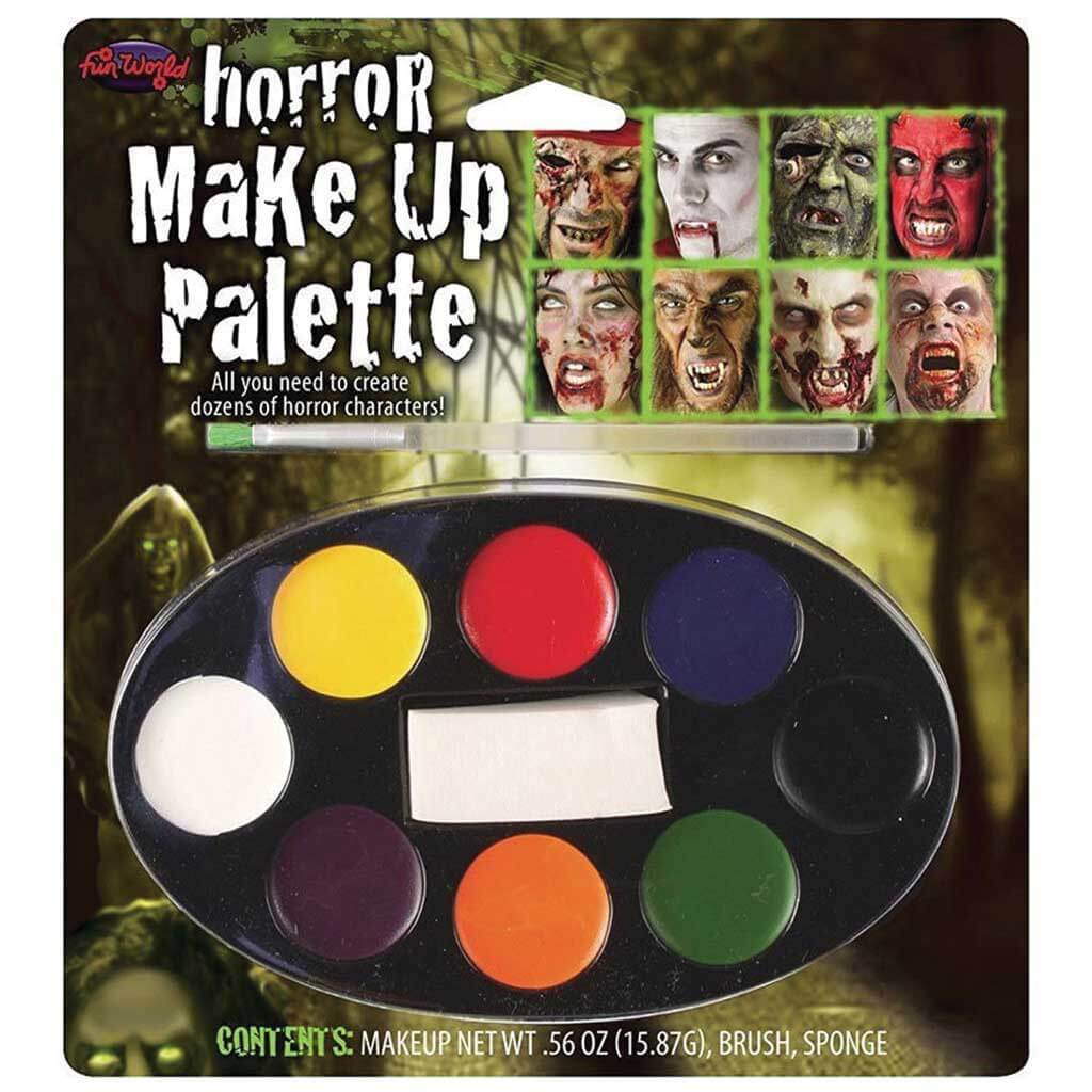 Horror Zombie Makeup Palette Tray