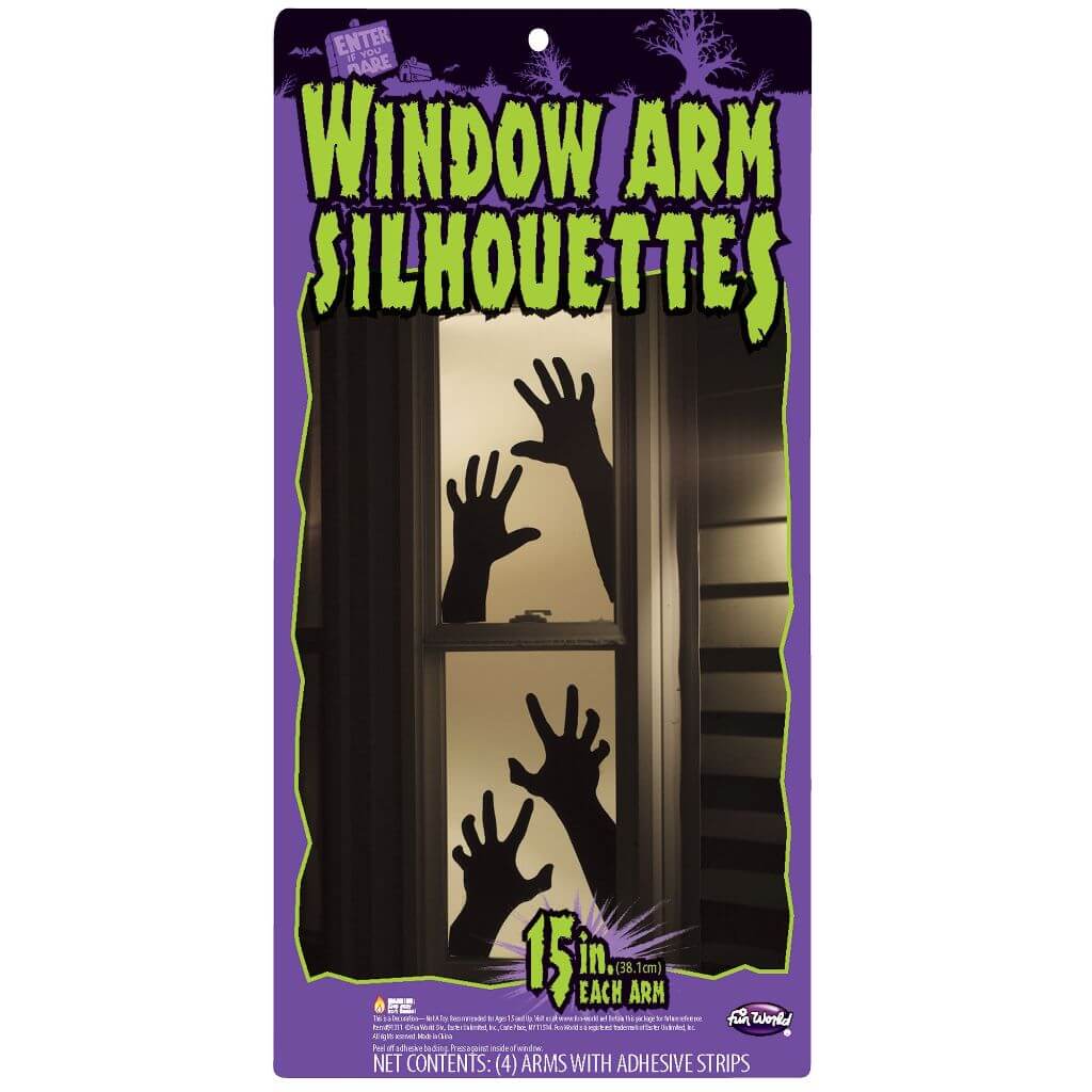 Window Arm Silhouettes 15in