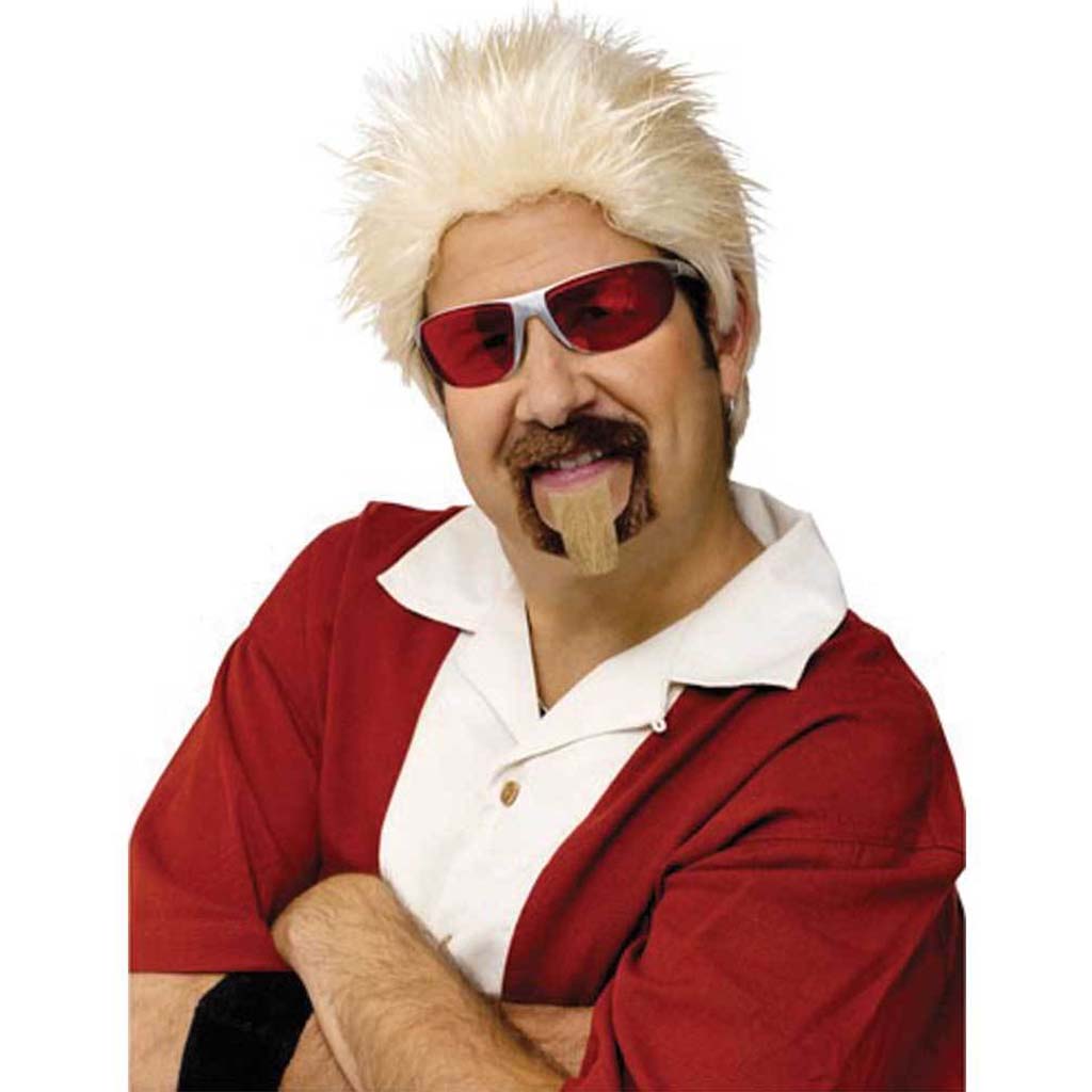 Celebrity Chef Wig and Goatee