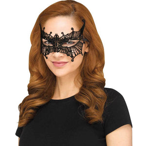 Flying Bat Gothic Lace Mask