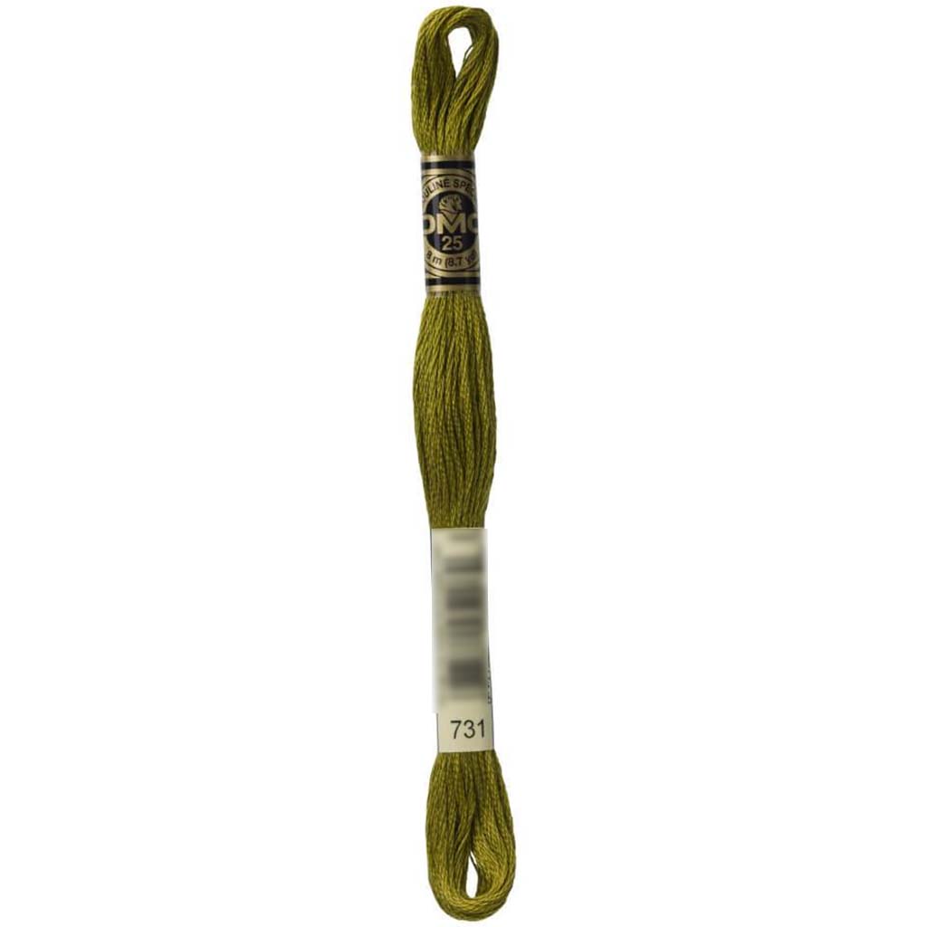 Dmc Floss Dark Olive Green Green 