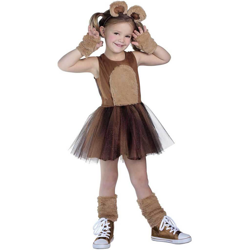 Brown Bear Tutu Dress Costume