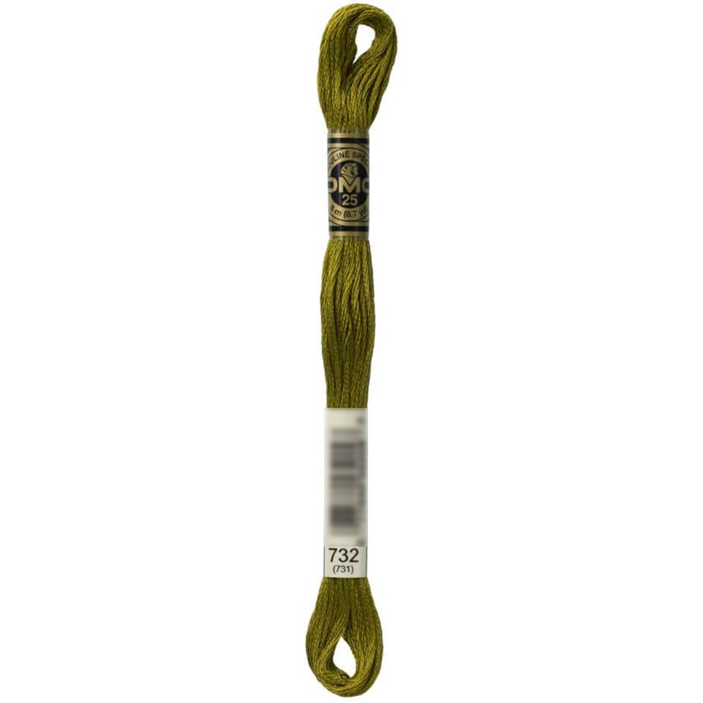 Dmc Floss Olive Green Green 