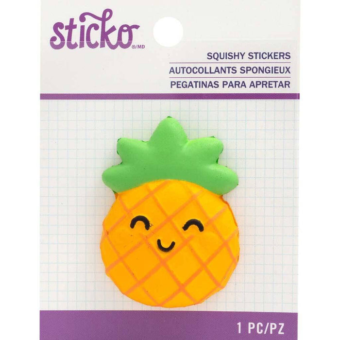 Sticko Pineapple Squishy Sticker