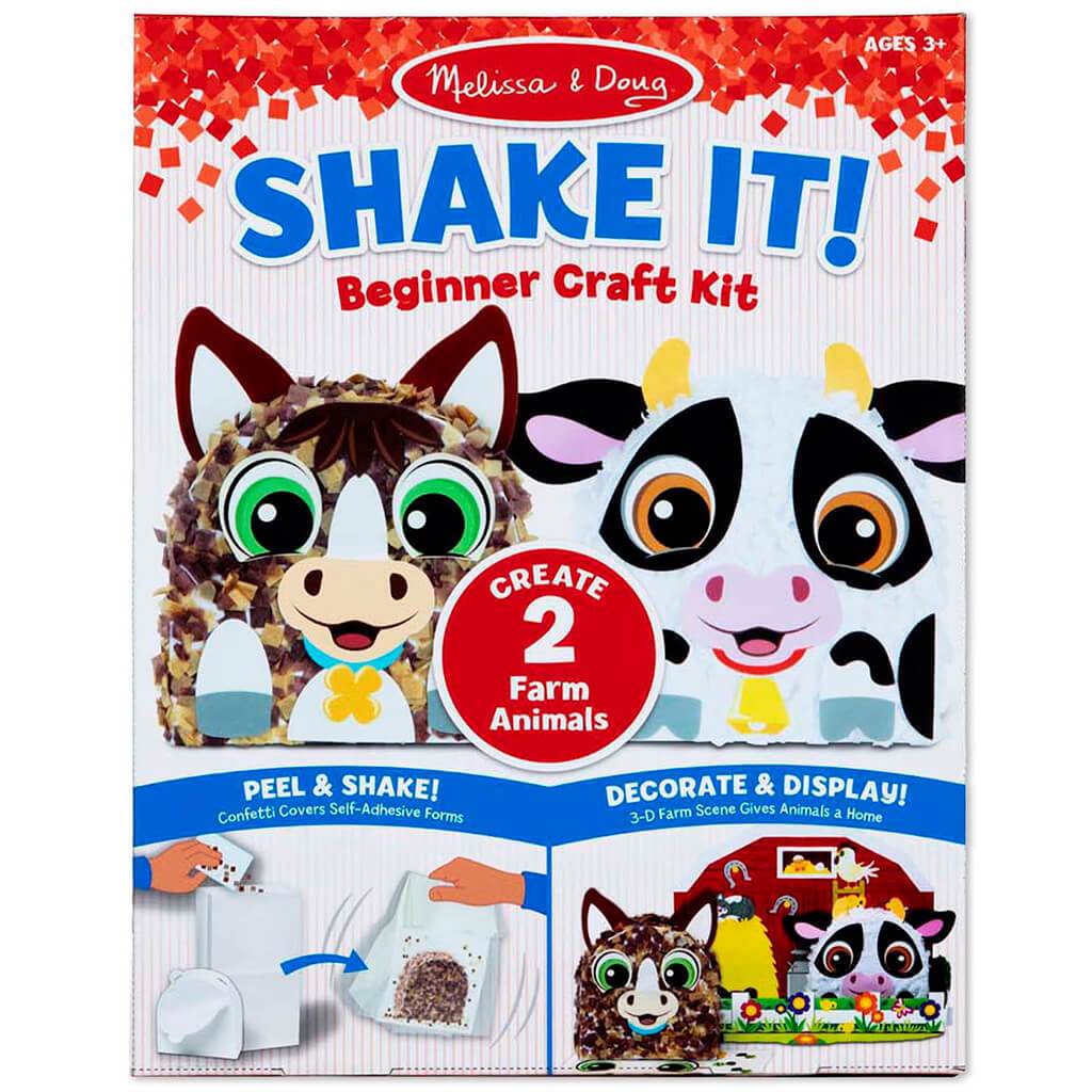 Shake It! Farm Animals Beginner Craft Kit