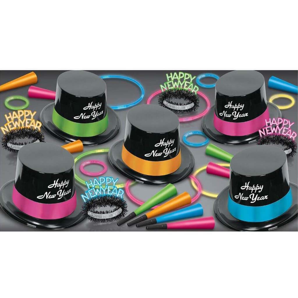 Neon Glow Chairman 10pcs Assorted