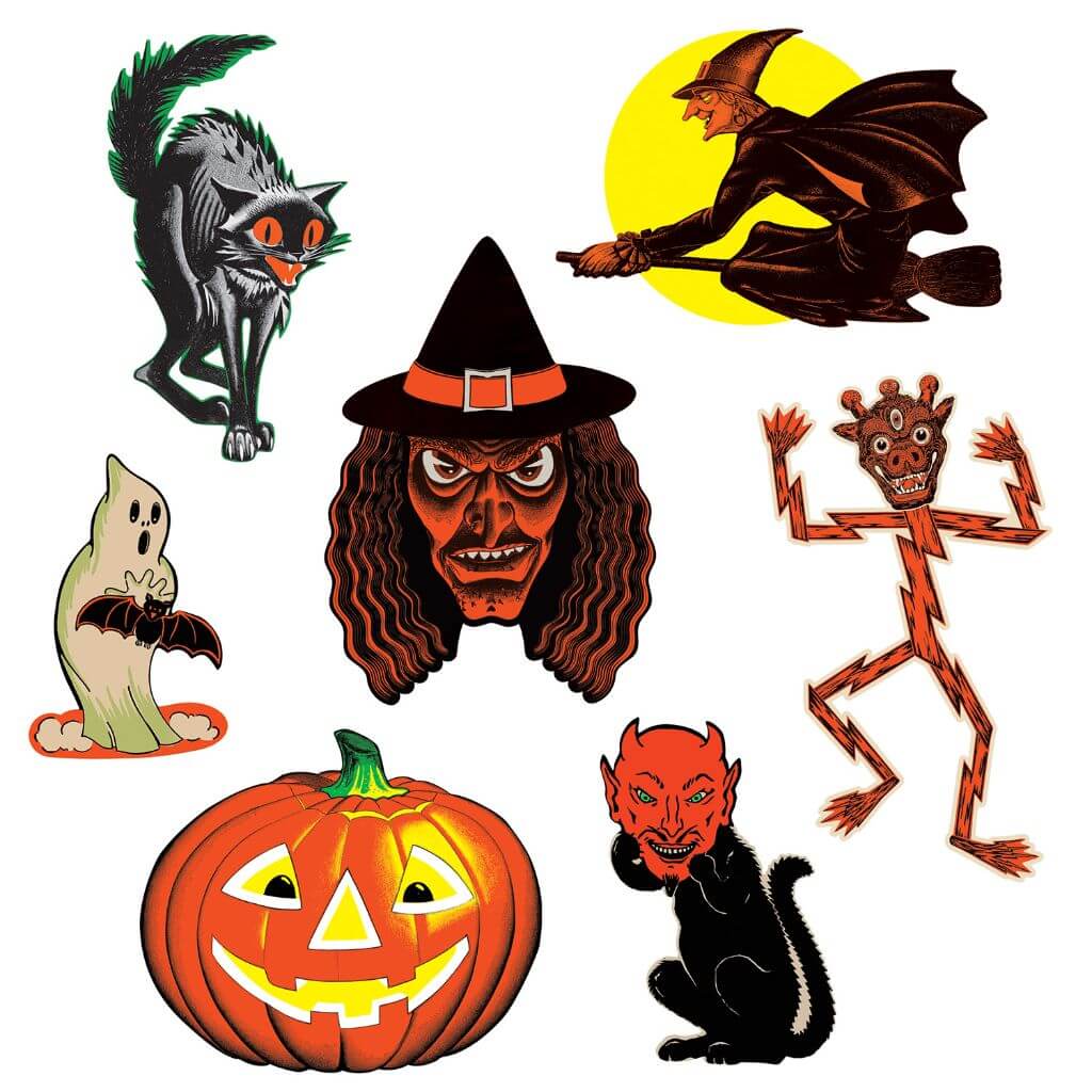 Cutouts Vintage Halloween Classic 9.5in x 16in