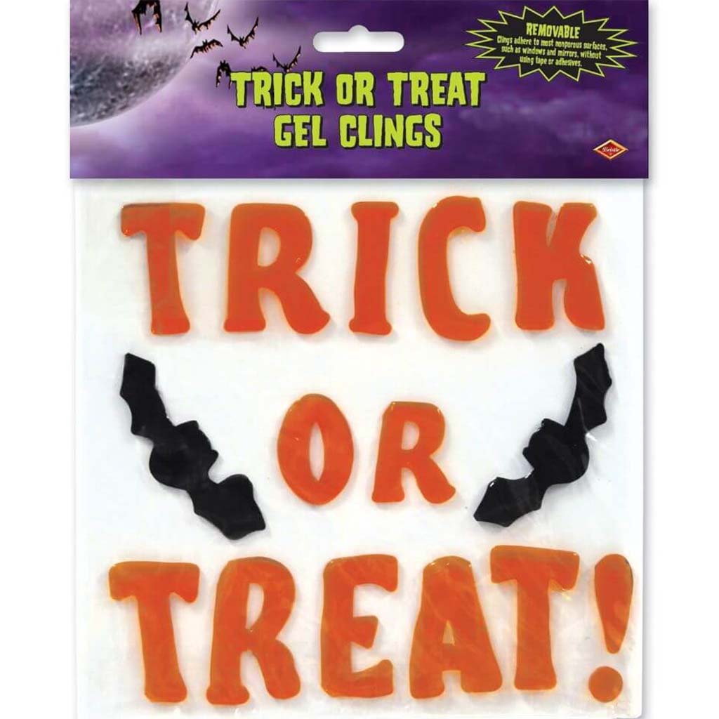 Clings Trick Or Treat Gel 7.5in x 7.5in