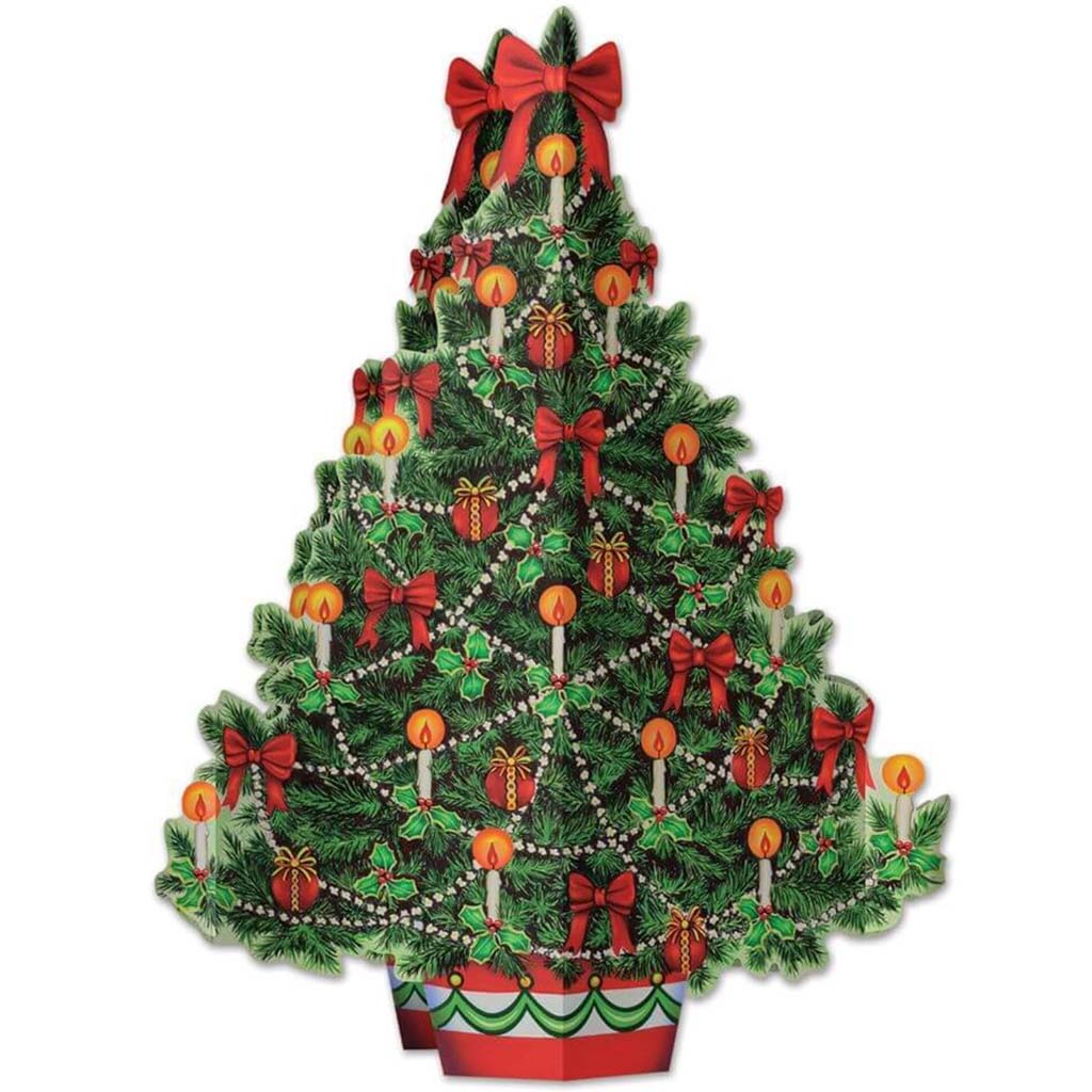 3D Christmas Tree Centerpiece