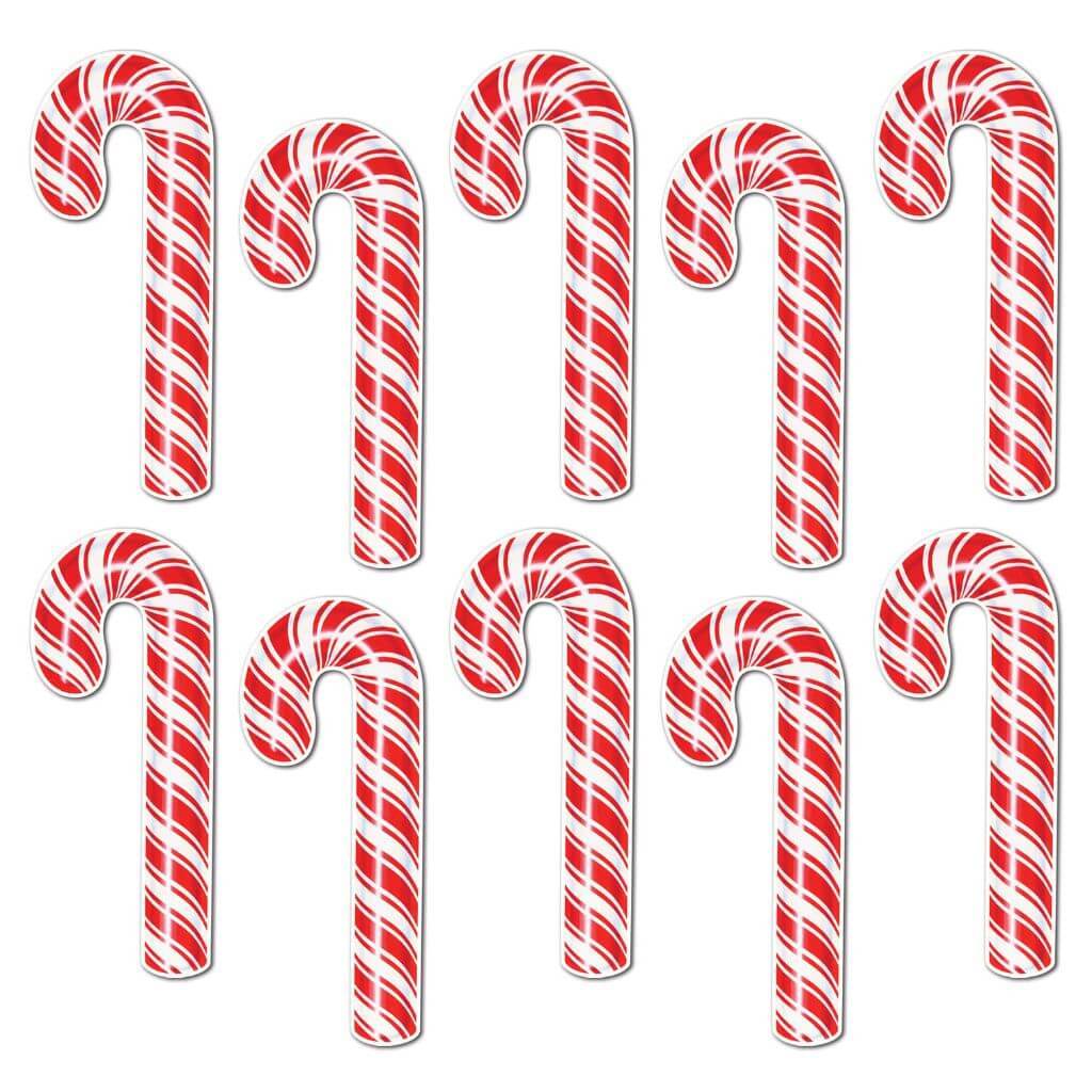 Mini Candy Cane Cut-Outs