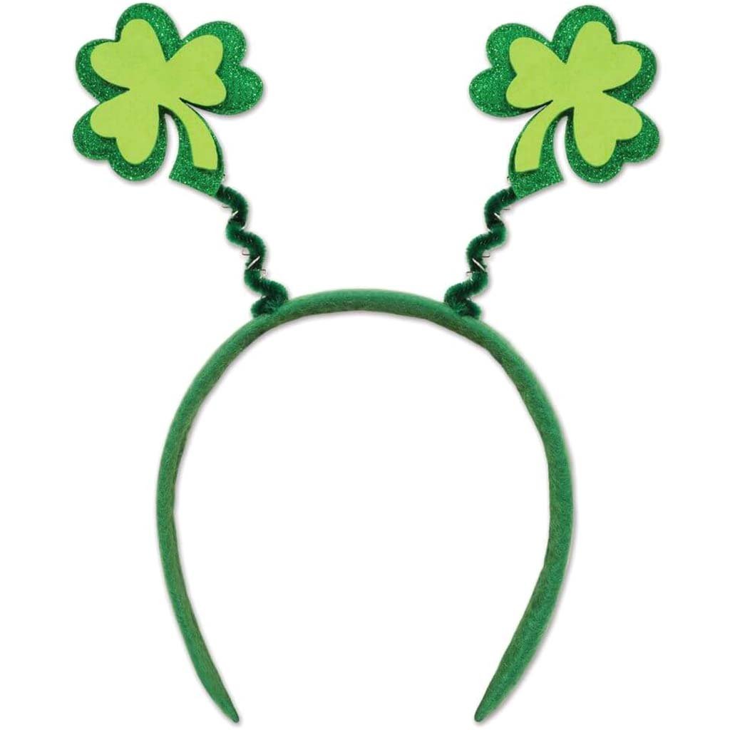 Boppers Glittered Shamrock