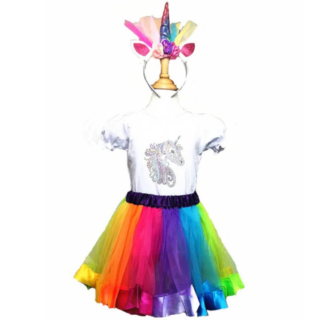 Rainbow Unicorn Dress Up Set