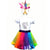 Rainbow Unicorn Dress Up Set