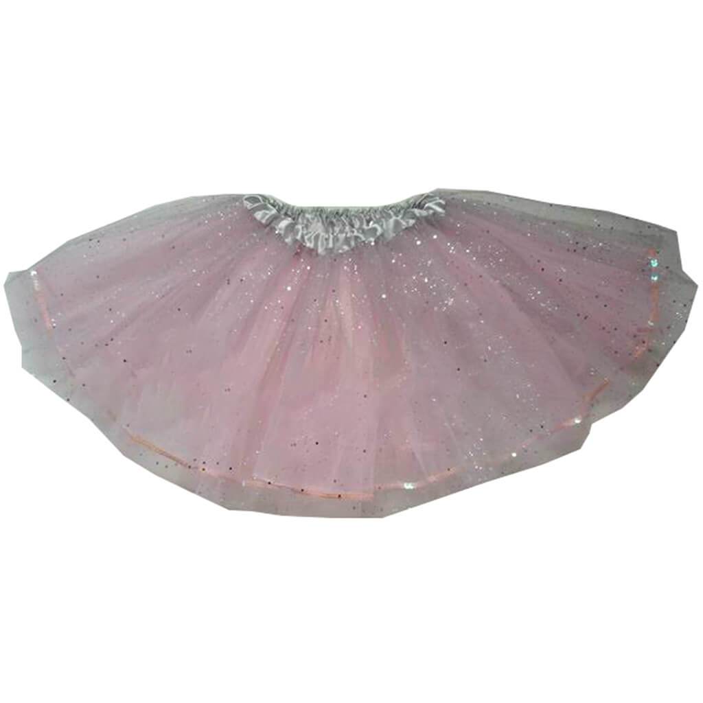 Pink Tutu Glitter Skirt