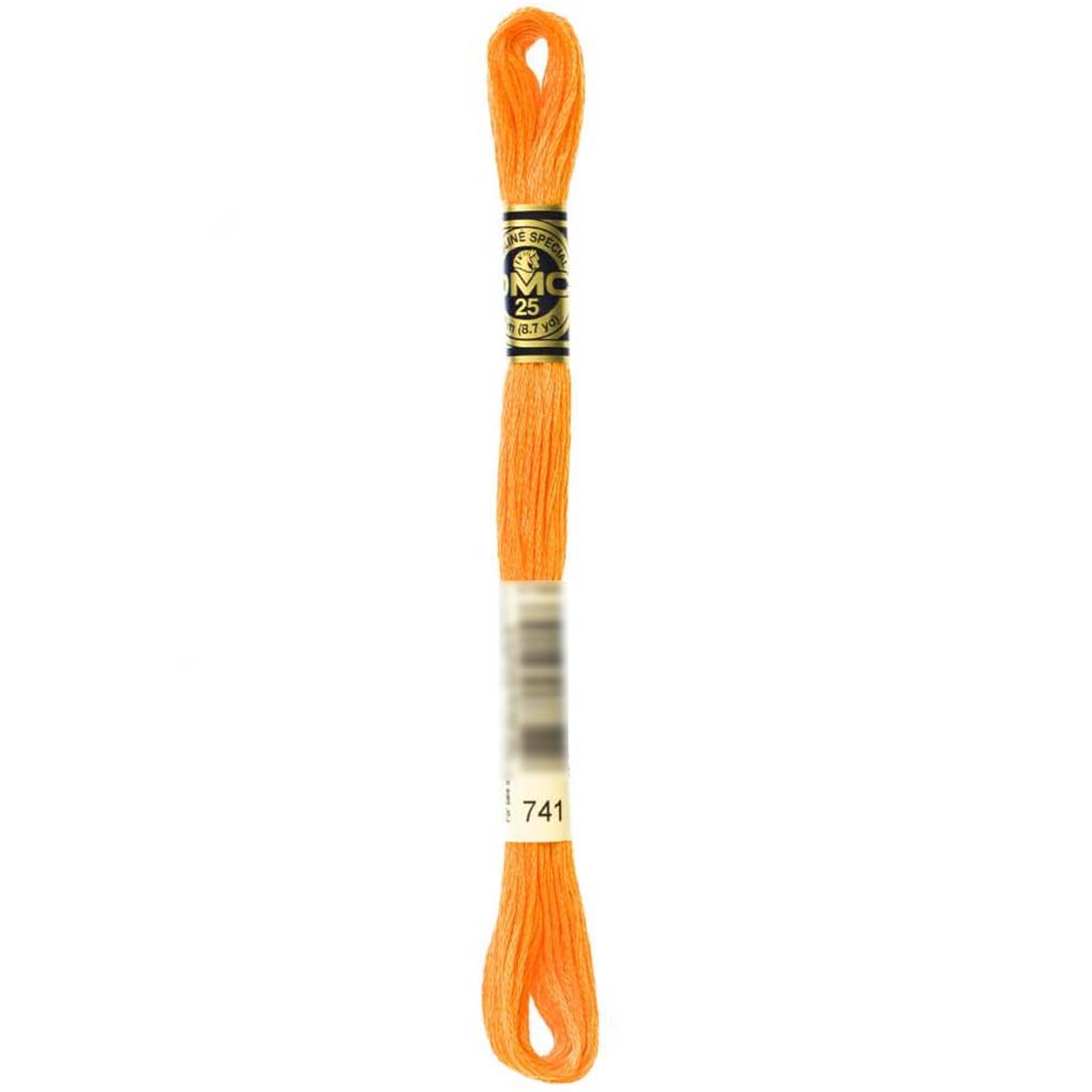 Dmc Floss Medium Tangerine Tangerin 