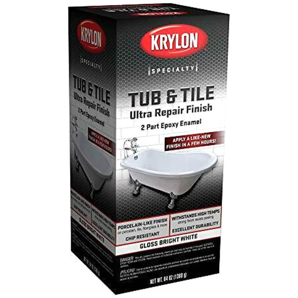 Tub And Tile Ultra Repair 2 Part Epoxy White 32oz