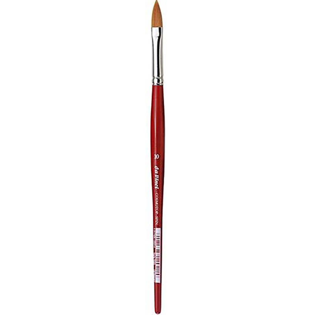 Synthetic Squirrel Watercolor Brush Slant Size 10 Short Handle