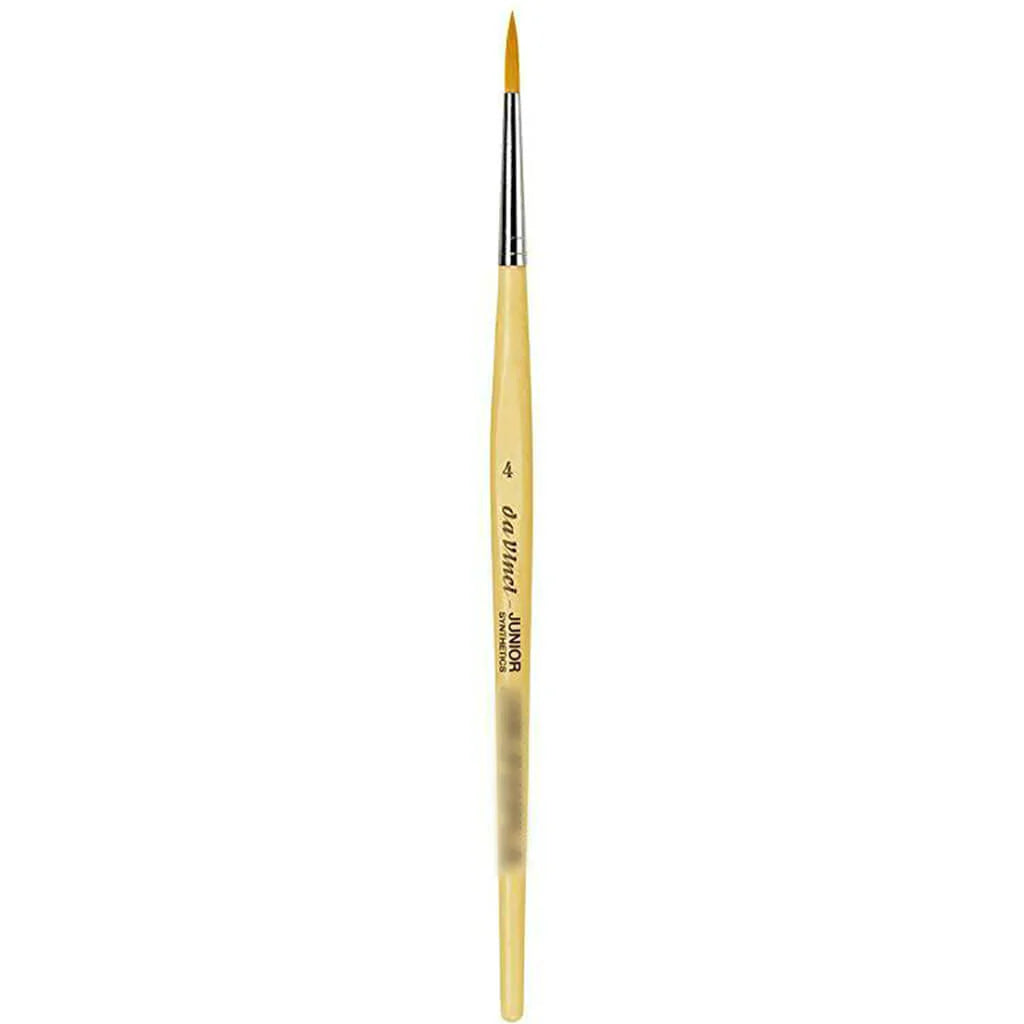 Da Vinci Junior Synthetic Brush Round Short Handle Size 4