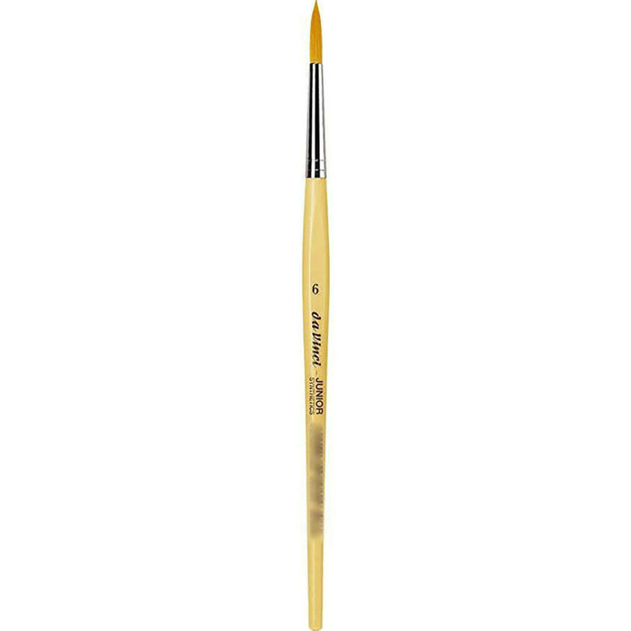 Da Vinci Junior Synthetic Brush Round Short Handle Size 6