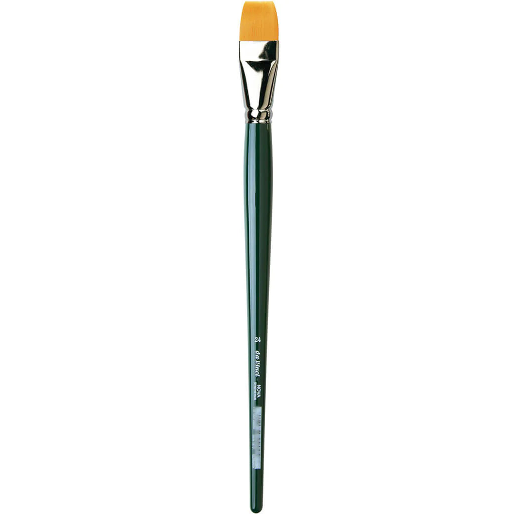 Da Vinci Nova Brush Bright Long Handle Size 24