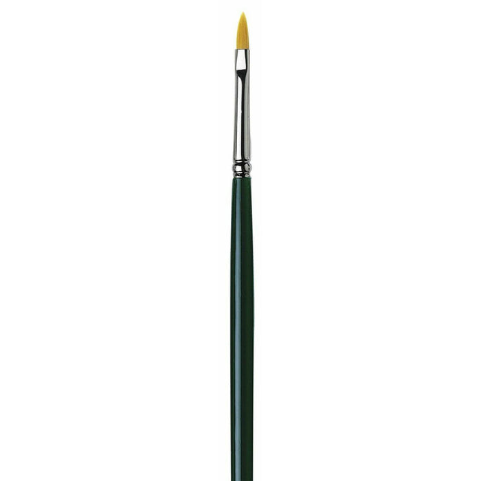 Nova Filbert Brush Golden Hair Synthetic Fibre 2