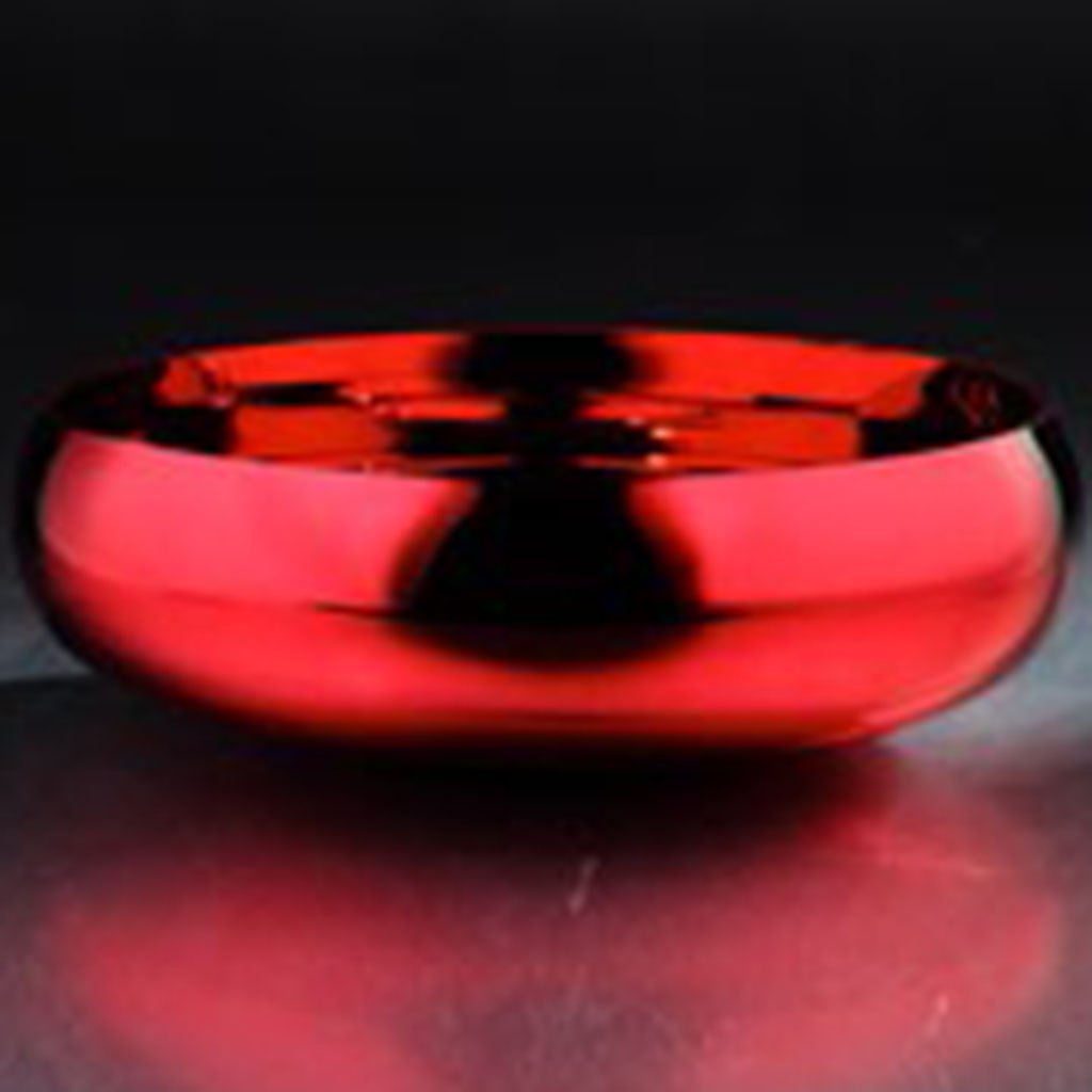 Red Glass Accessory H:4in D:12in