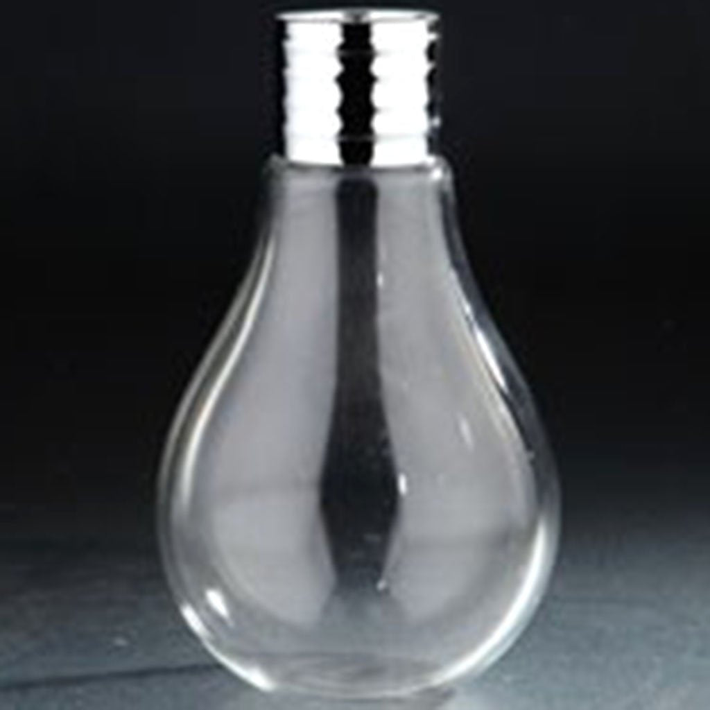 Clear Glass Vase H:10in D:6in