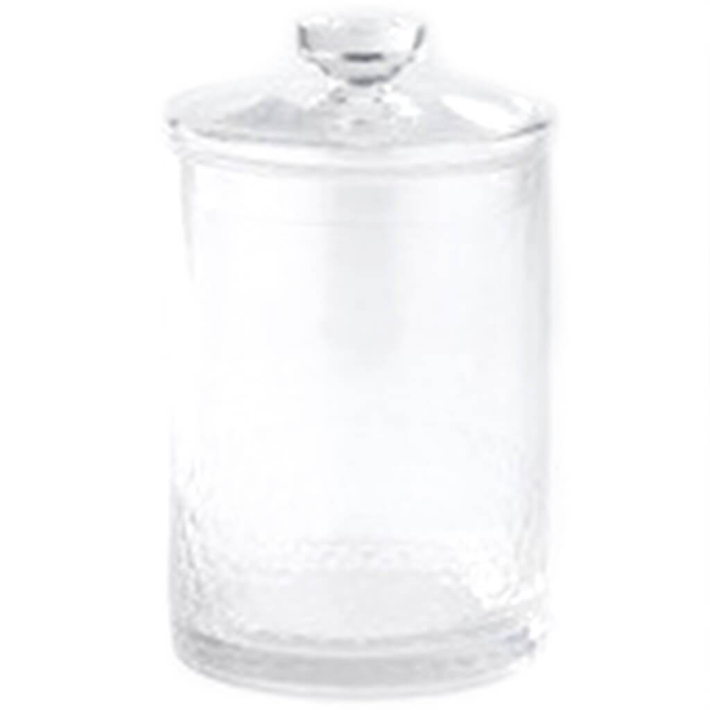 Clear Jar with Lid H:8.5in D:5in